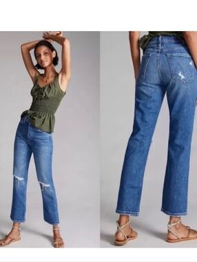 Mother Superior Jeans Women's 25 The Tomcat Playing With Scissors Distressed